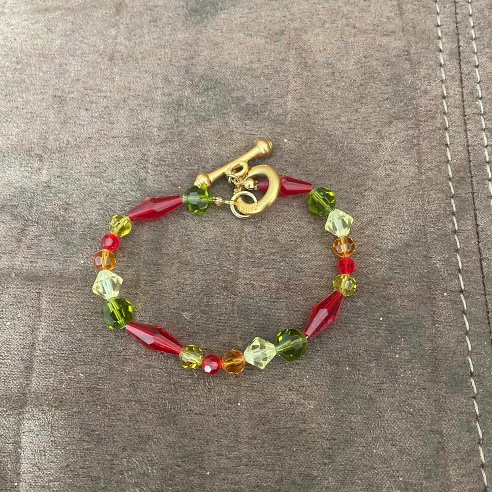 Swarovski beaded bracelet